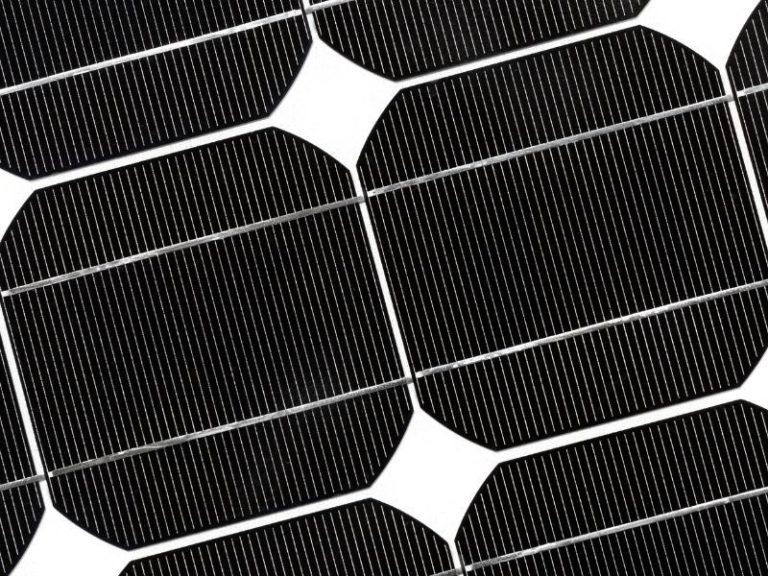 Detailansicht Solarmodul